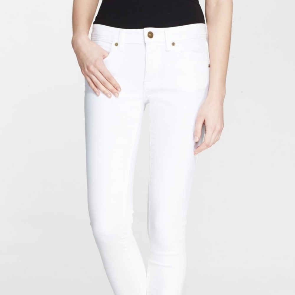 Burberry Brit White Skinny Jeans